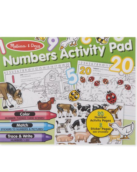 Numbers Activity Pad