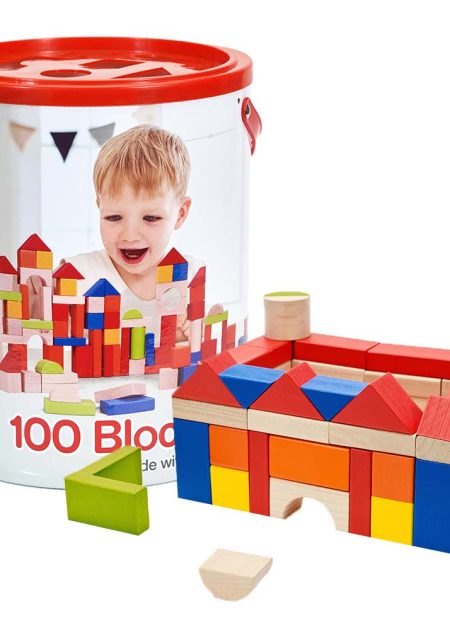 Wooden Blocks 100pc