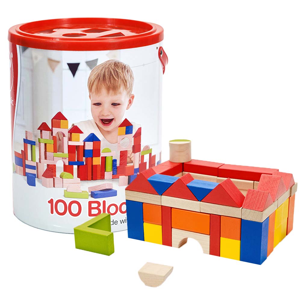 Wooden Blocks 100pc